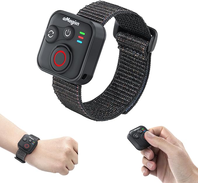 Wireless Remote Control for DJI OSMO 360/Action 6/5 Pro/ 4, for GoPro Hero by SIynhoo