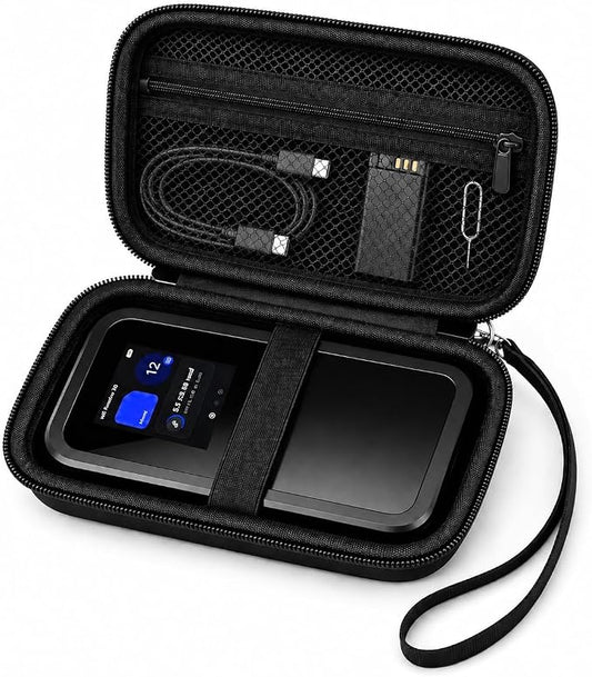 Travel Router Case for NETGEAR Nighthawk 5G Mobile Hotspot M7, Portable WiFi 7 by ALLPRIMO