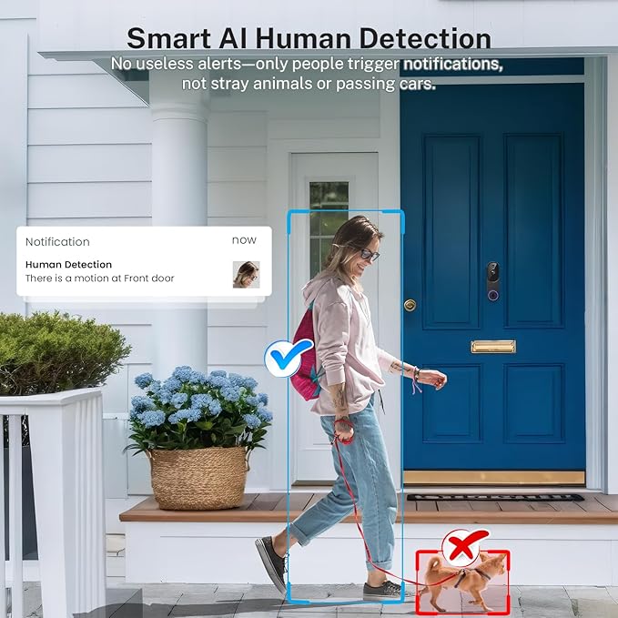 Orbitell 1080p Wireless Wi-Fi Video Doorbell Camera - Image 4
