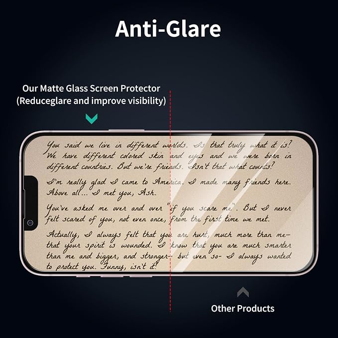 2-Pack Matte Glass Screen Protector - Image 4