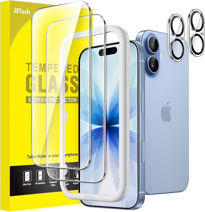 JETech Screen Protector for iPhone 17 6.3-Inch by JETech