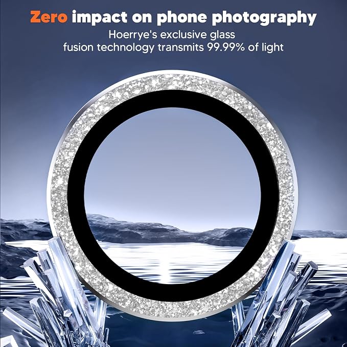 Hoerrye for Samsung Galaxy S24 Ultra Camera Lens Protector, Case-Friendly - Image 3