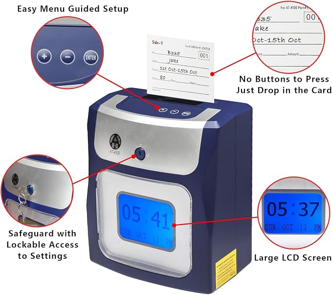 Allied Time USA Calculating AT-4500 Sets up in Minutes - Image 2