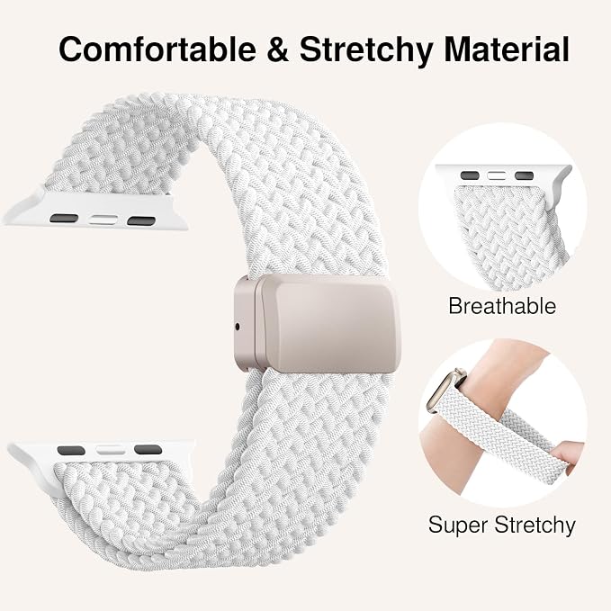 Braided Stretchy Band Compatible - Image 3