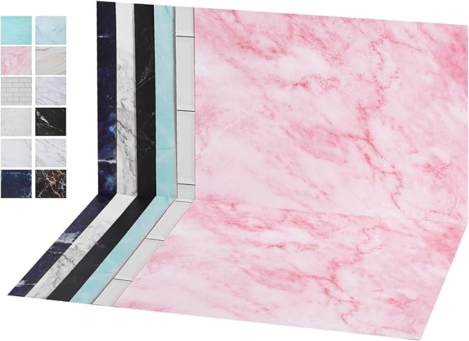 12PCS 12Patterns Product Photography Backdrops, Photo Backdrop Double Sided by Meking