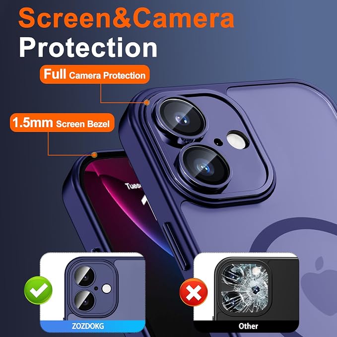 for iPhone 16 Plus Case with Privacy Screen Protector and Camera Protection - Image 6