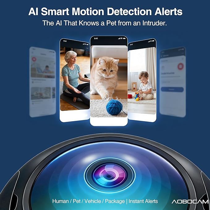 Indoor Camera Wireless-4K Mini Nanny Cam Spy Hidden Camera, Dual-Band WiFi - Image 4