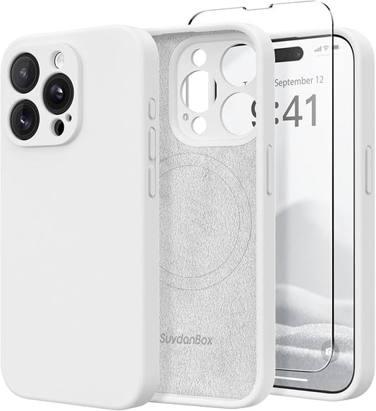 Magnetic for iPhone 15 Pro Max Case, Compatible by SUYDANBOX