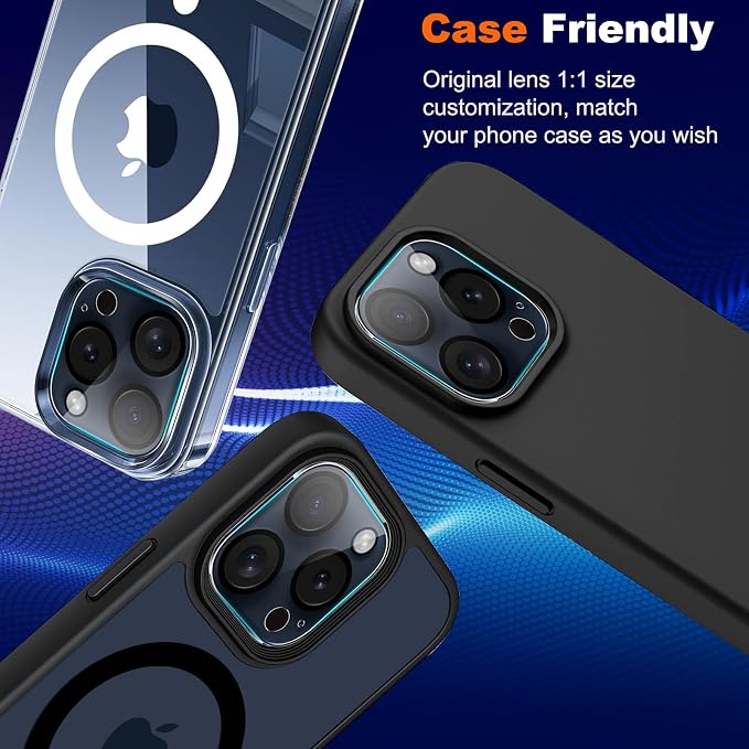 WHPXJY for Camera Lens Protector for iPhone 15 Pro /15 Pro Max Ultra HD - Image 6