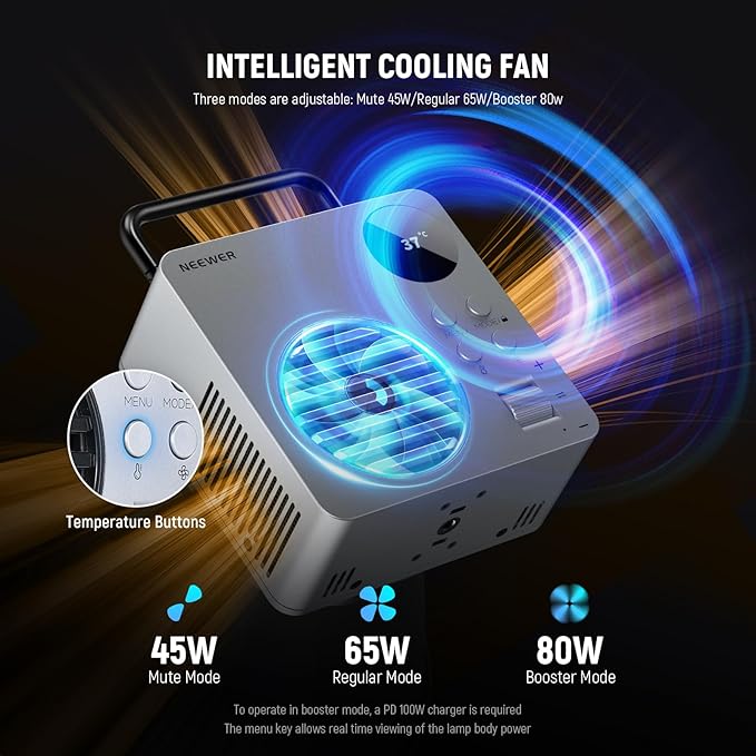 NEEWER 80W RGBWW LED Video Light - Image 7