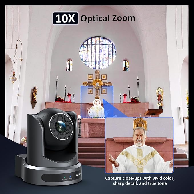 NexiGo Conference Room PTZ Camera System - Image 3