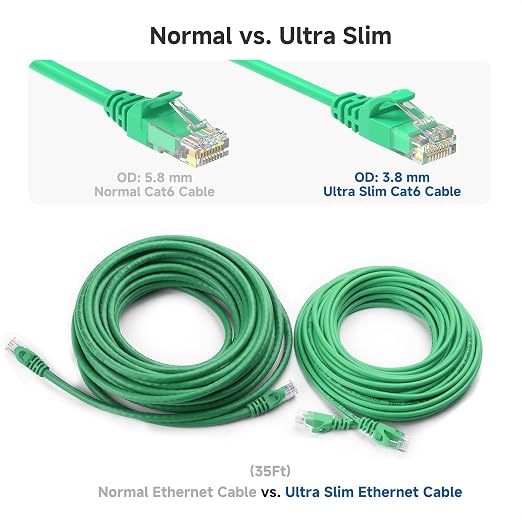 Cable Matters 10Gbps Snagless Cat 6 Ethernet Cable - 75ft - Image 4