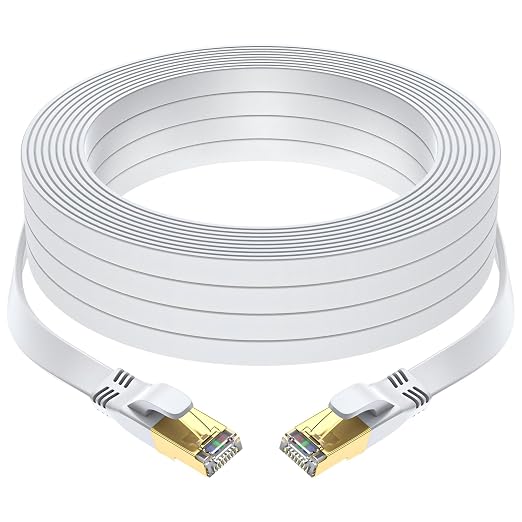Cat 8 Ethernet Cable 100 FT, Outdoor&Indoor High Speed Heavy Duty Network LAN by Unknown