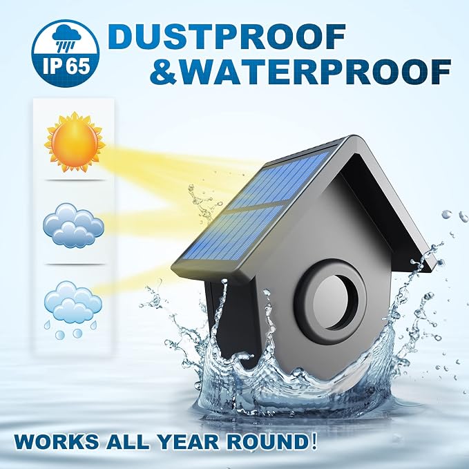 HTZSAFE 1/2 Mile Long Range Solar Driveway Alarm - Image 2