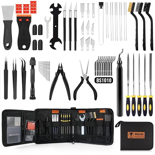 68Pcs 3D Printer Tools Kit by INTARSIO3D