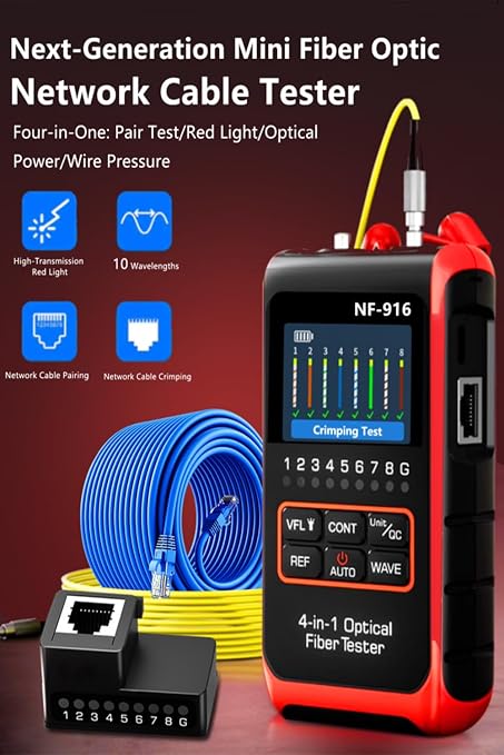 NF-916 Network Cable Tester - Image 2