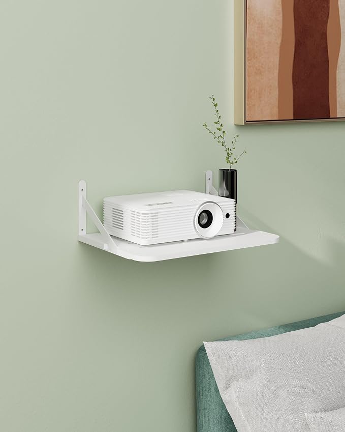 Small Mini Projector Shelf, Modem Shelf, Router Shelf, Floating Projector Wall - Image 4