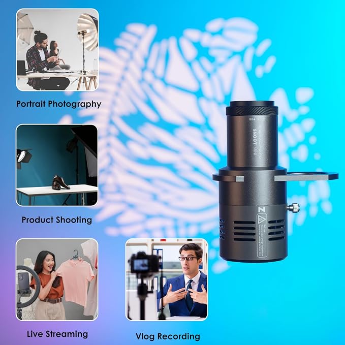 CX100 Mini Optical Snoot Gobos Accessories - Image 7