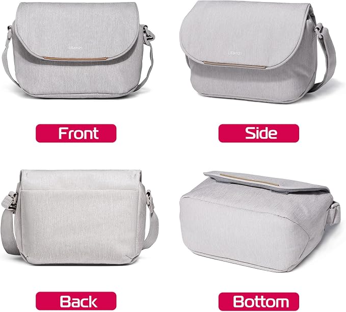 ULANZI 3L Camera Bag, 9.1x4.3x7.1in, Professional SLR/DSLR Crossbody Shoulder - Image 2