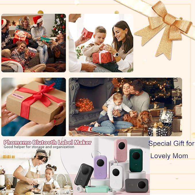 Phomemo D30 Label Maker Machine, Inkless Thermal Label Printer Portable Sticker - Image 8