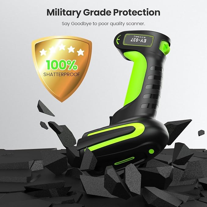 Eyoyo 2D QR Industrial Barcode Scanner - Image 4