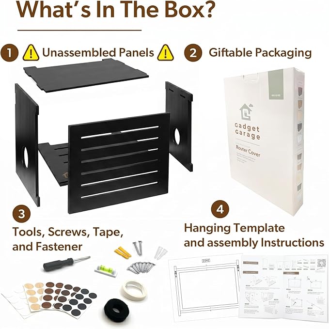 Wooden WiFi Router Storage Box - Image 4