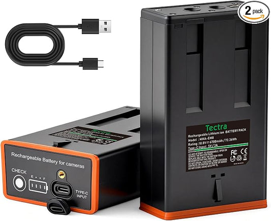Tectra 2-Pack Rechargeable Battery by Unknown