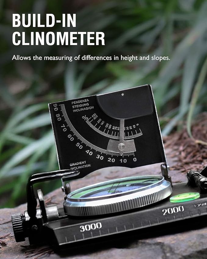 Eyeskey Multifunctional Military Sighting Navigation Compass - Image 2