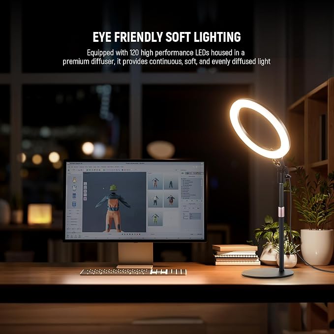 NEEWER Entry Level Version 10.5" Desk Ring Light - Image 4