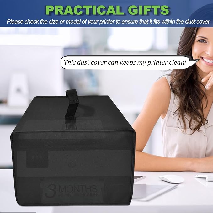 Printer Cover for HP, Waterproof Anti-Static Dustproof Thick Printer Cover - Image 8