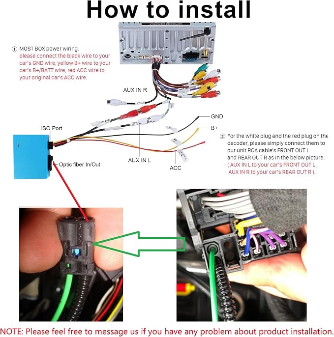 LEXXSON Optic Fiber Decoder for Mercedes-Benz ML/GL/R Class/S W221/CLS - Image 3