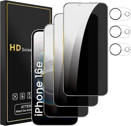 Romkasi 3 Pack Privacy Screen Protector by Unknown