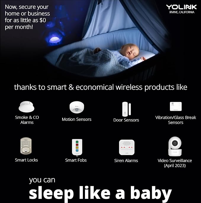 Smart Motion Sensor, YoLink 1/4 Mile World's Longest Range Wireless Motion - Image 7