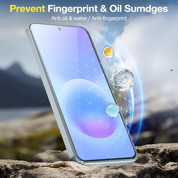 2+2 Pack for Samsung Galaxy A57 5G Screen Protector & Camera Lens Protector - Image 5