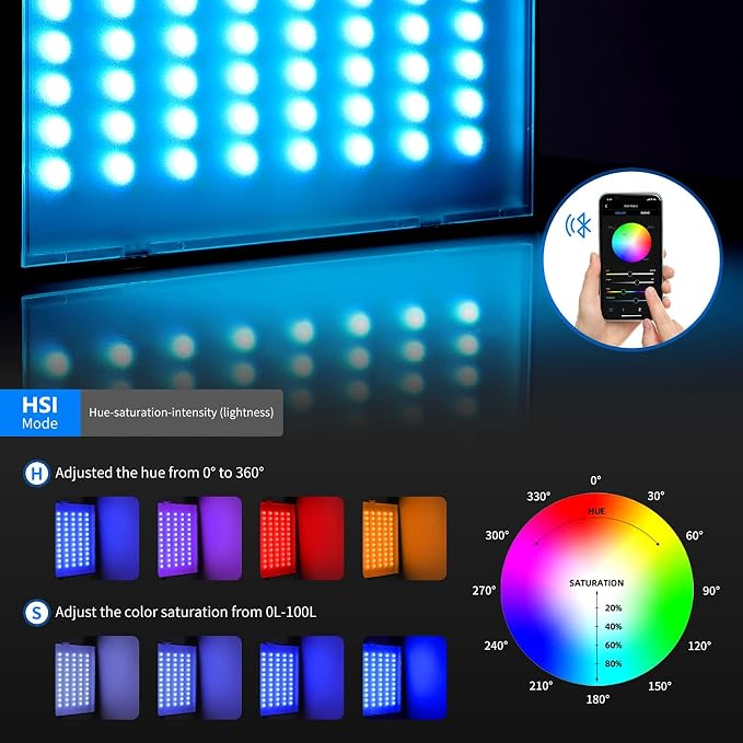 NEEWER 2 Pack RGB Video Light - Image 4