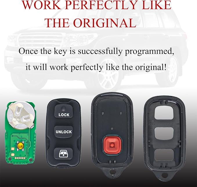 MechanMagic 2PCS Key Fob Remote Replacement Fits - Image 5