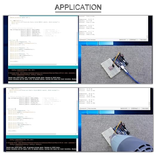 5 pcs Temperature Humidity Sensor Module Atmospheric Pressure Module AHT20 + - Image 7