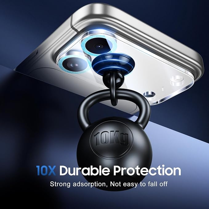 UniqueMe Compatible for 3 Pack iPhone 17 Pro Camera Lens Protector - Image 2