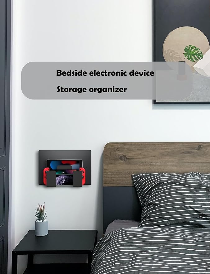 Universal Wall Mount for Laptop/Keyboard/Tablet/Kindle/Router/Modem/Cable Box - Image 5