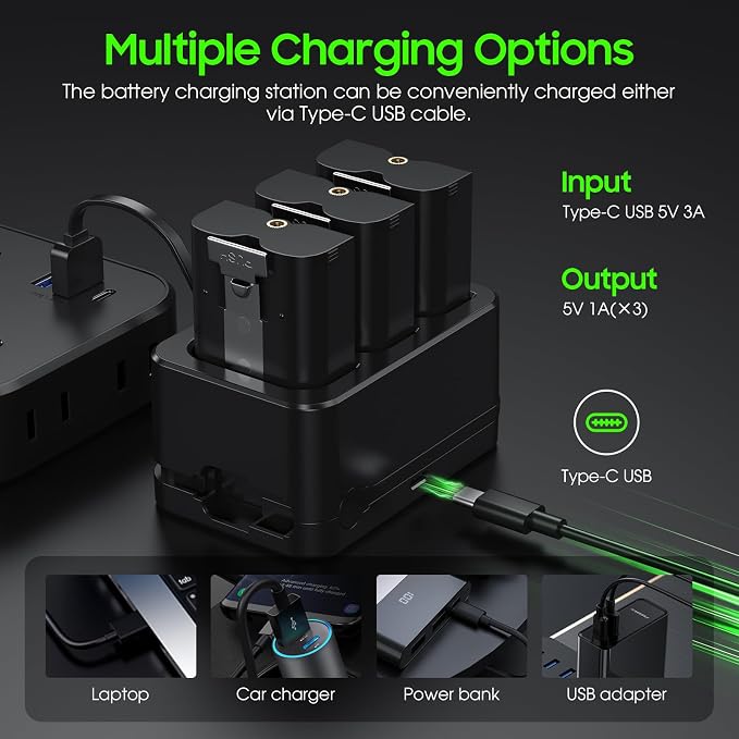 Replacement Battery for Ring Doorbell - 6040mAh Rechargeable Ring Camera Battery - Image 5