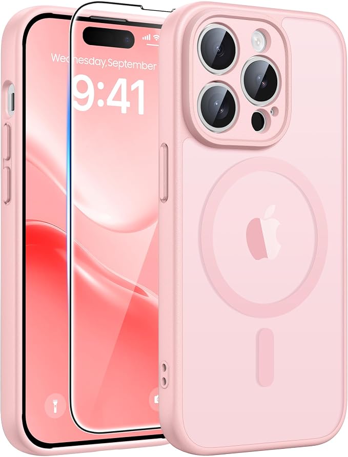FNTCASE for iPhone 14 Pro Case: Translucent Matte Cases by FNTCASE