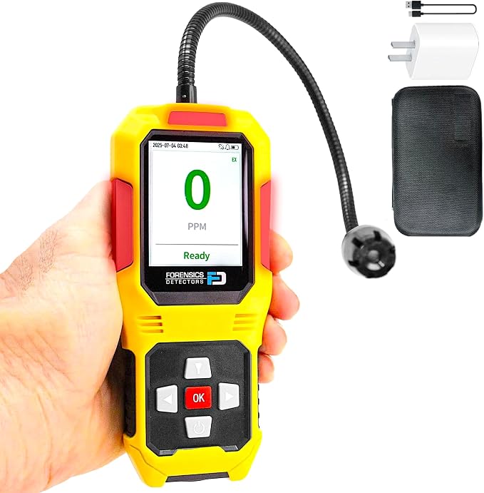 Sewer Leak Detector | 10ft Drop Test Pass | Upgraded 10-Year Sensor Life | by FORENSICSDETECTORS