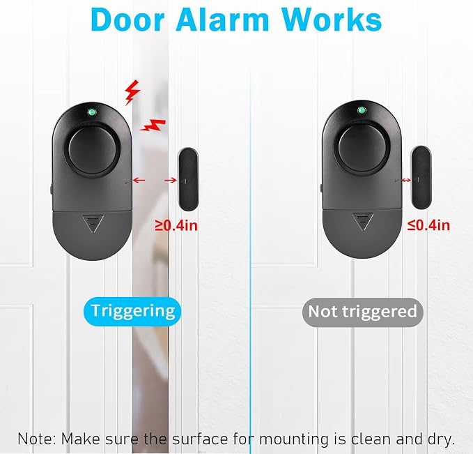 Door Window Alarm, 120DB Window Alarms - Image 3