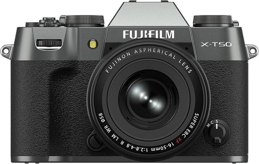 Fujifilm X-T50 Mirrorless Digital Camera XF16-50mmF2.8-4.8 R LM WR Lens Kit by FUJIFILM