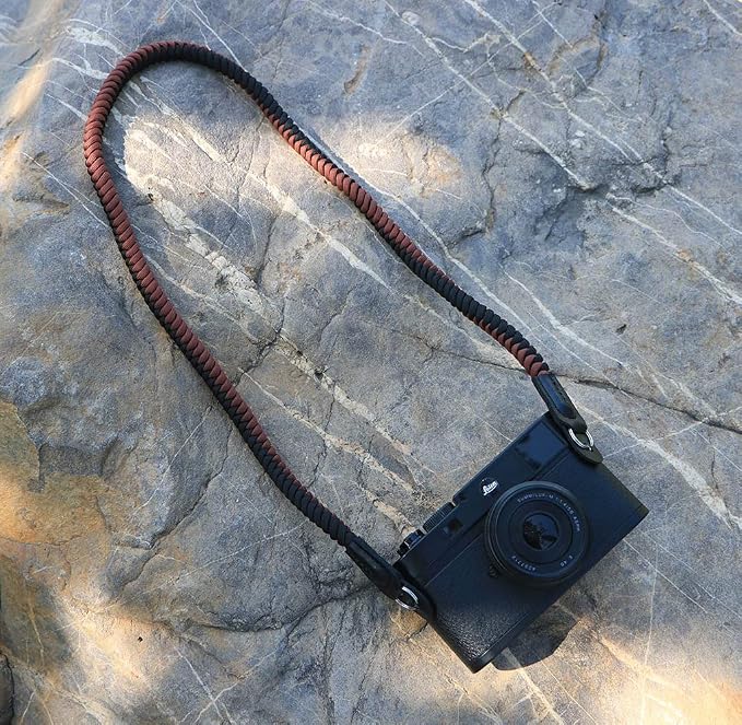 Paracord Woven Camera Neck Shoulder Strap Belt Hand Compatible - Image 2