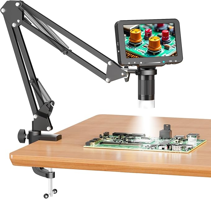 5" LCD Digital Soldering Microscope by Aikokkl