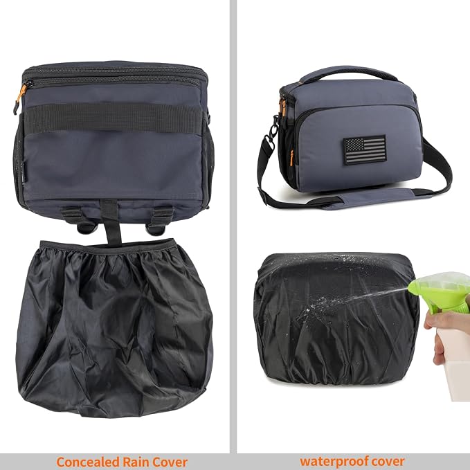 Vogano Camera Bag, Protective Covers Photography Shoulder Bag Compatible - Image 5