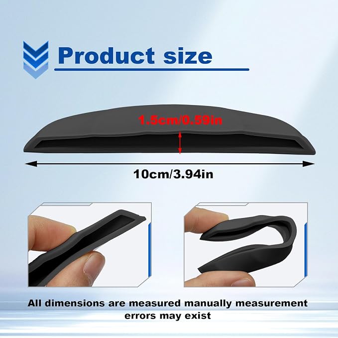 Car Reversing Camera rain Cover, Car Backup Camera Protective Sticker, Silicone - Image 2