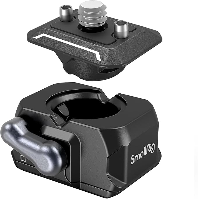 SMALLRIG Quick Release Plate Drop-in HawkLock mini Quick Release Camera Mount by SmallRig