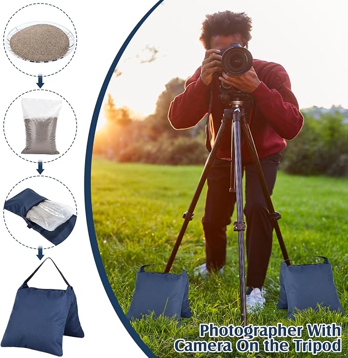 Nuogo Photography Sand Bags Heavy Duty Weight Bags - Image 6